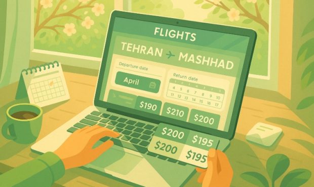 تحلیل قیمت بلیط هواپیما تهران به مشهد در فصول مختلف