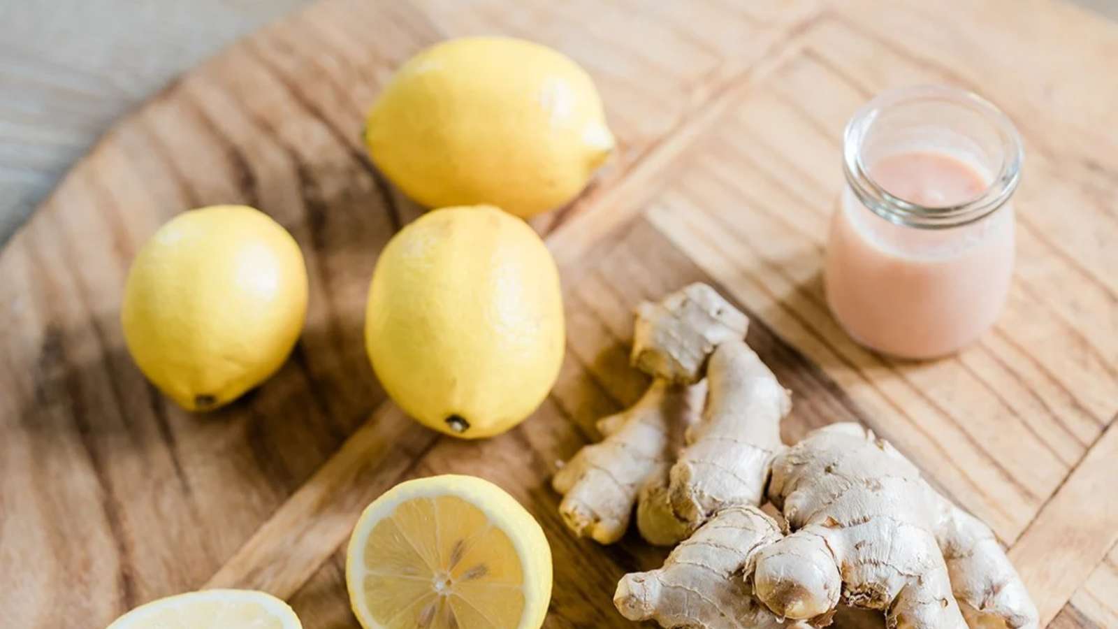 ماسک زنجبیل و لیمو