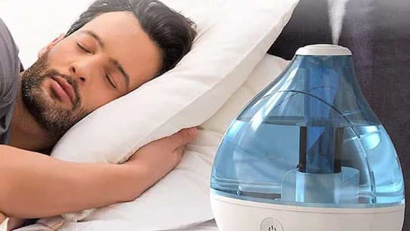 دستگاه بخور در اتاق خواب