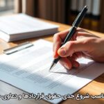 زمان مناسب شروع جدی حقوق، قراردادها و دعاوی حقوقی زمان مناسب شروع جدی حقوق، قراردادها و دعاوی حقوقی