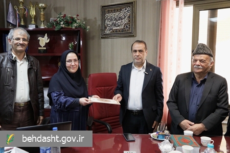 آیین تکریم و معارفه سرپرست بیمارستان کارگرنژاد کاشان برگزار شد