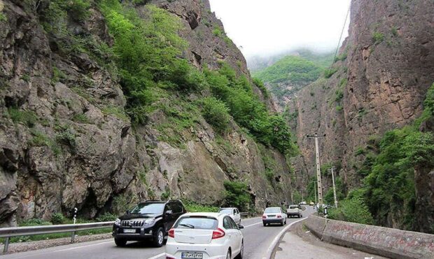 ترافیک جاده‌های شمال کشور / تردد موتورسیکلت‌ها ممنوع شد