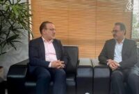 رئیس‌کل سازمان نظام پزشکی در دیدار با رئیس سازمان بازرسی کل کشور