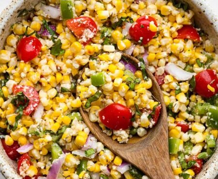 طرز تهیه سالاد ذرت ایتالیایی، سالادی رژیمی