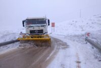 عبداللهی: محورهای شمالی استان کرمان برف روبی و نمک پاشی شد