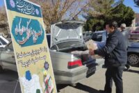 مهدی خانی: بچه های مسجد پویش نذر قربانی را در کرمان اجرا کردند