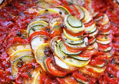 طرز تهیه راتاتوی ( غذای گیاهخواران )