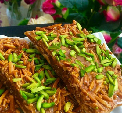 طرز تهیه سوهان عسلی