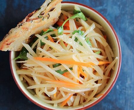 طرز تهیه انواع سالاد چینی خوشمزه با سس مخصوص