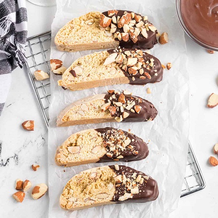  بیسکاتی پرتقال و پسته, طرز تهیه بیسکاتی, بیسکاتی چیست