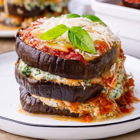طرز تهیه بادمجان داخل فر